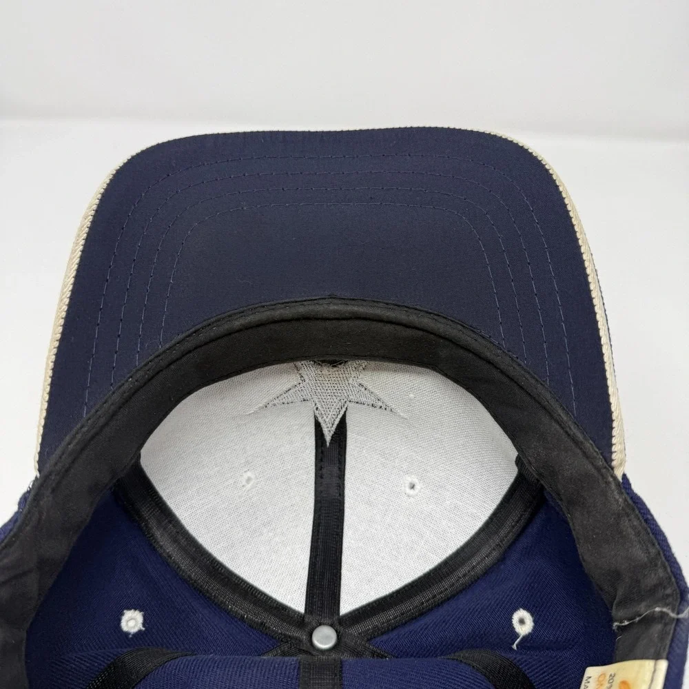 Dallas Cowboys Hat Cap Strap Back Mens One Size Navy Blue NFL Football Star Logo